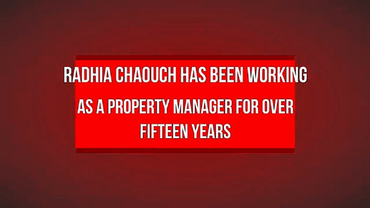 Radhia Chaouch: A Good Career