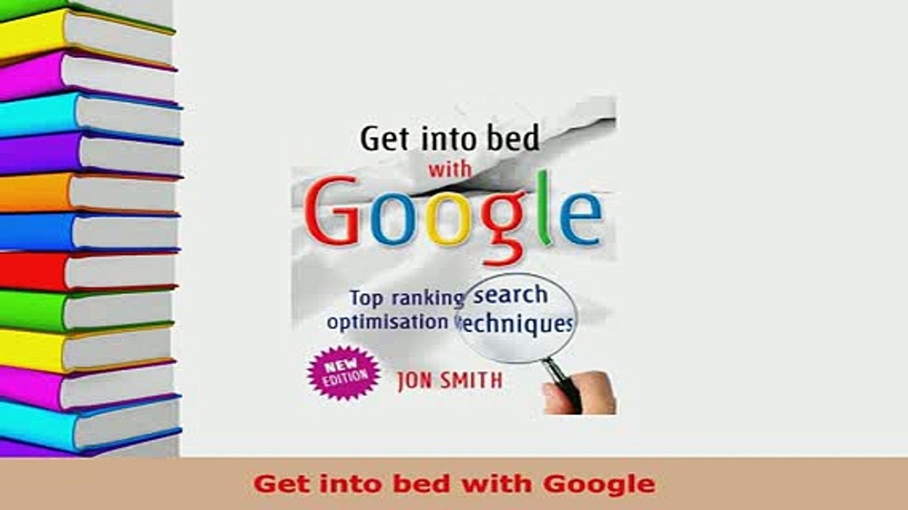 PDF  Get into bed with Google Download Full Ebook