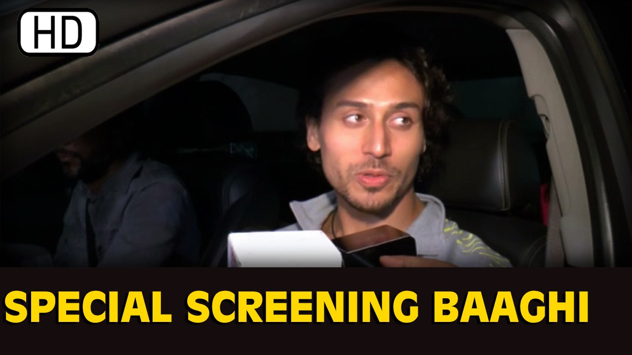 Baaghi | Grand Special Screening | Tiger Shroff & Shraddha Kapoor