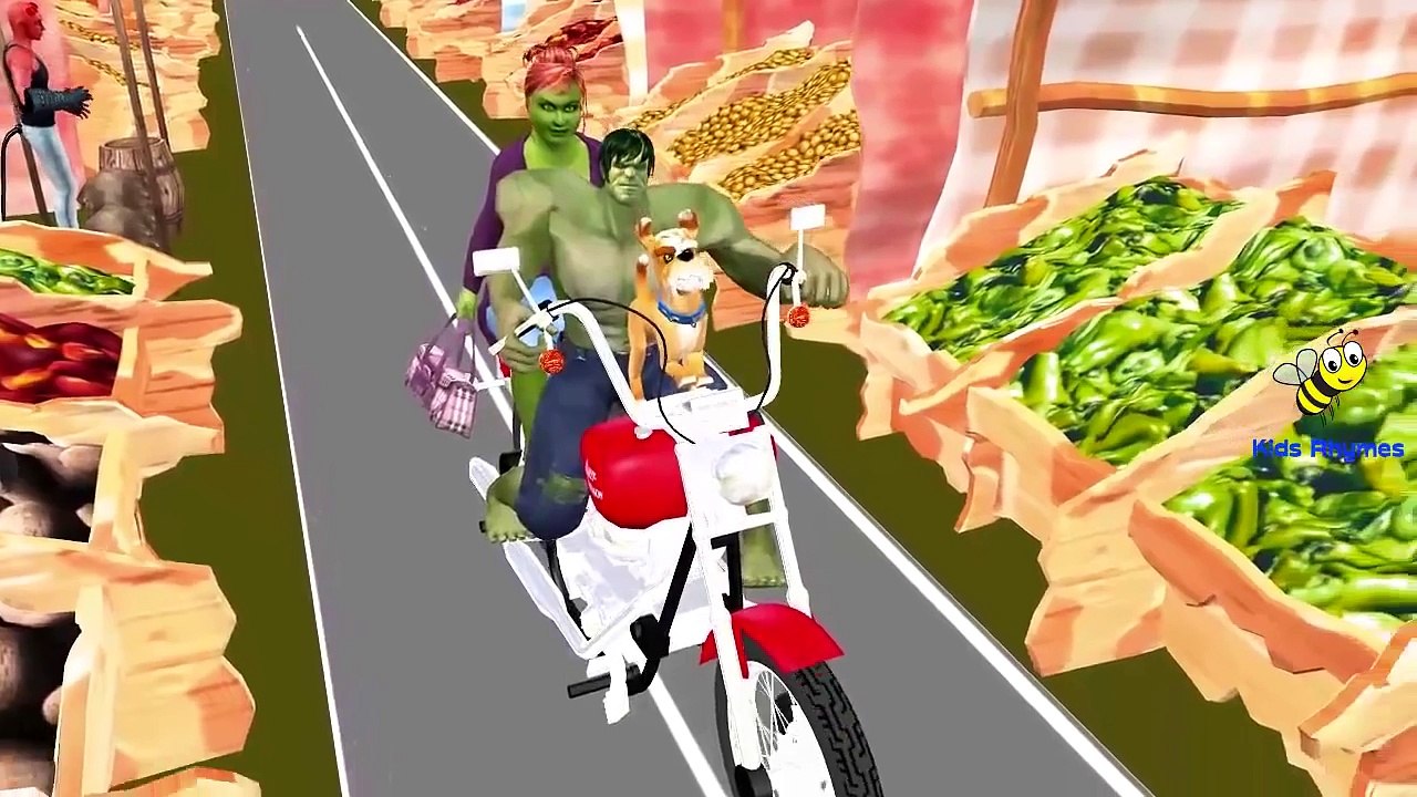 Finger Family Nursery Rhymes | Hulk Cartoons | Children Nursery Rhymes Collection for Babi