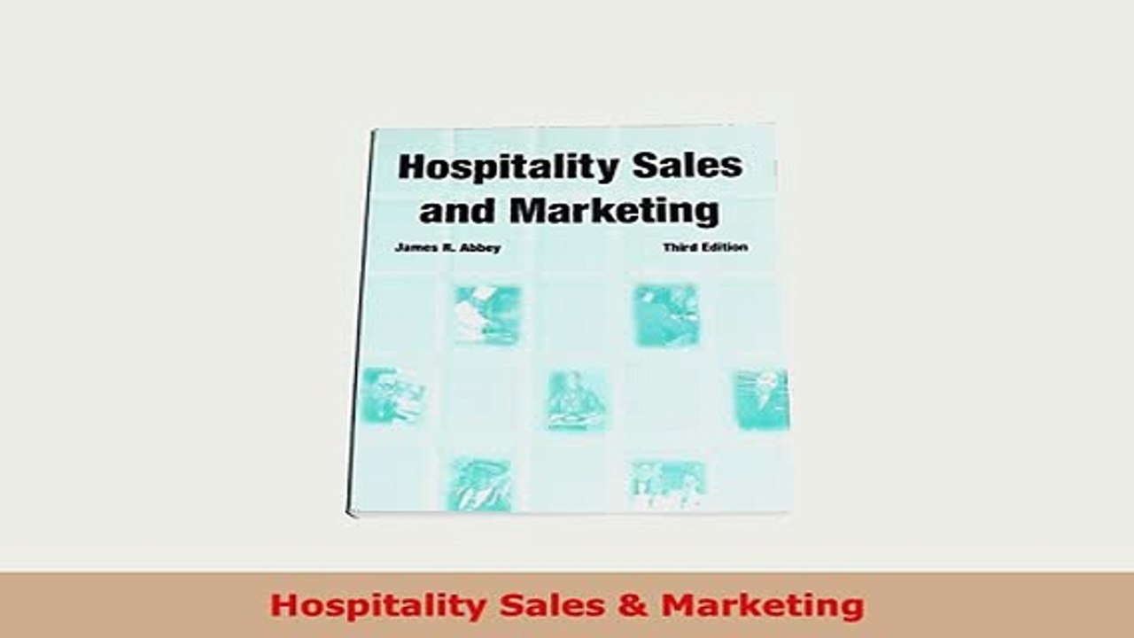 Download the Ultimate Guide to Hospitality Sales & Marketing 📘