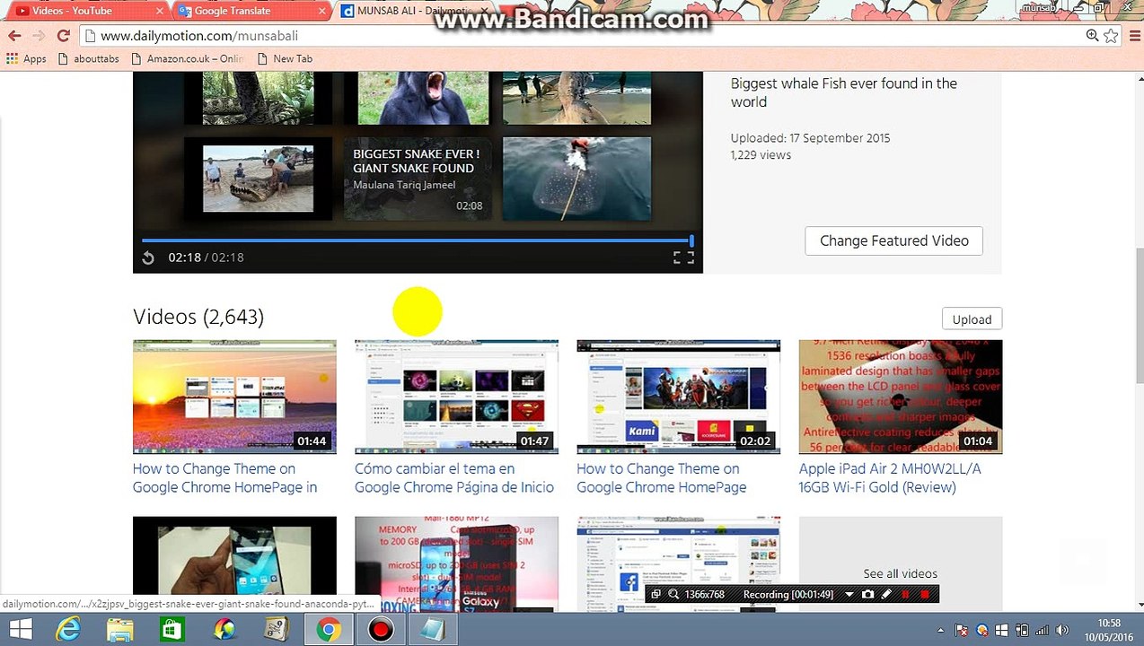 Difference Between YouTube and Dailymotion earning(with earning proof) in Urdu and Hindi