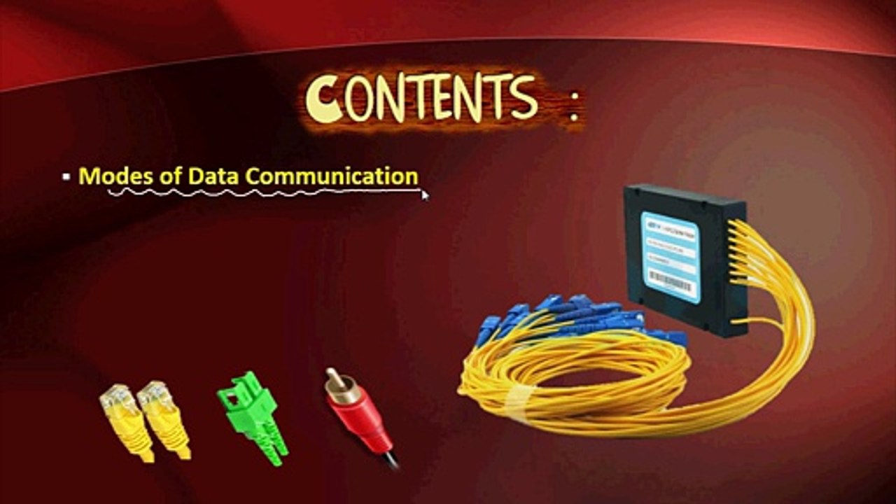 Modes of Data Communication