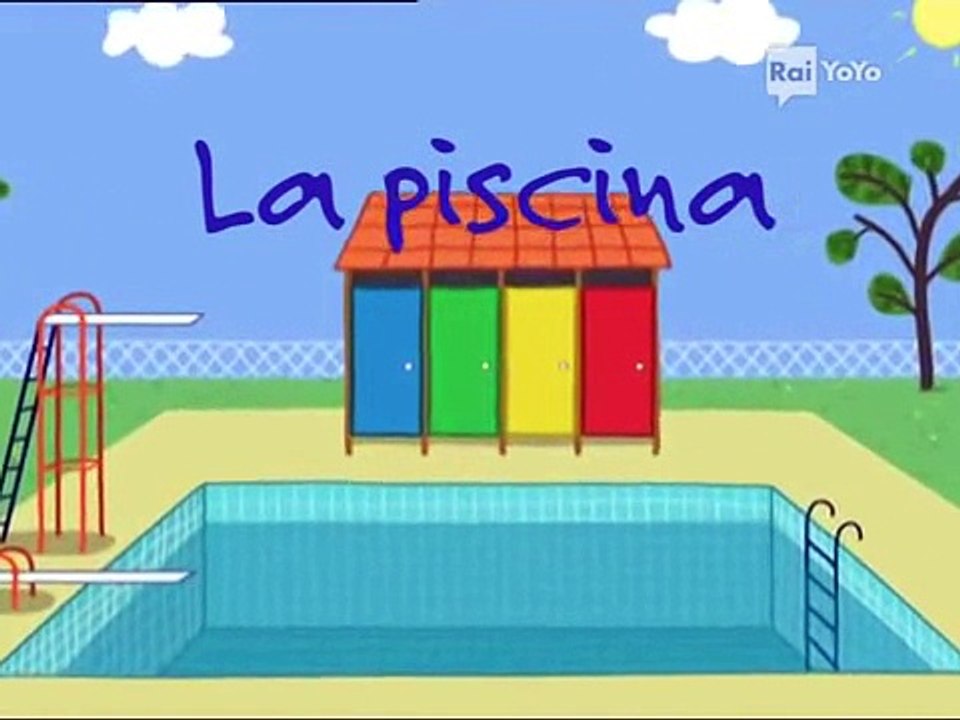 Peppa Pig  La Piscina Italiano