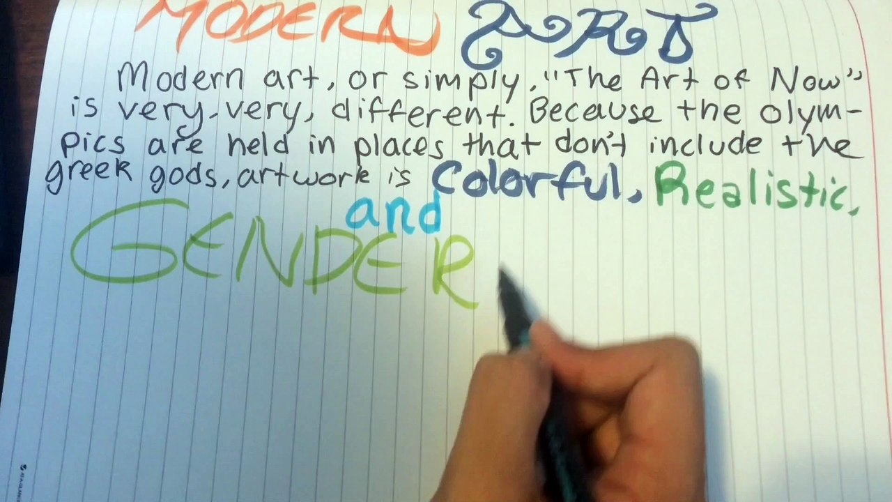 Ancient Art vs Modern Art