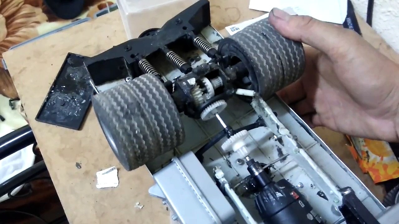 RC TRUCK HOMEMADE DRIVE TRAIN AND DIFFERENTIAL