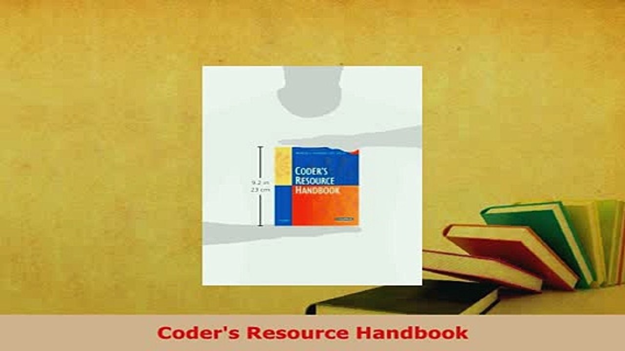 PDF  Coders Resource Handbook Ebook