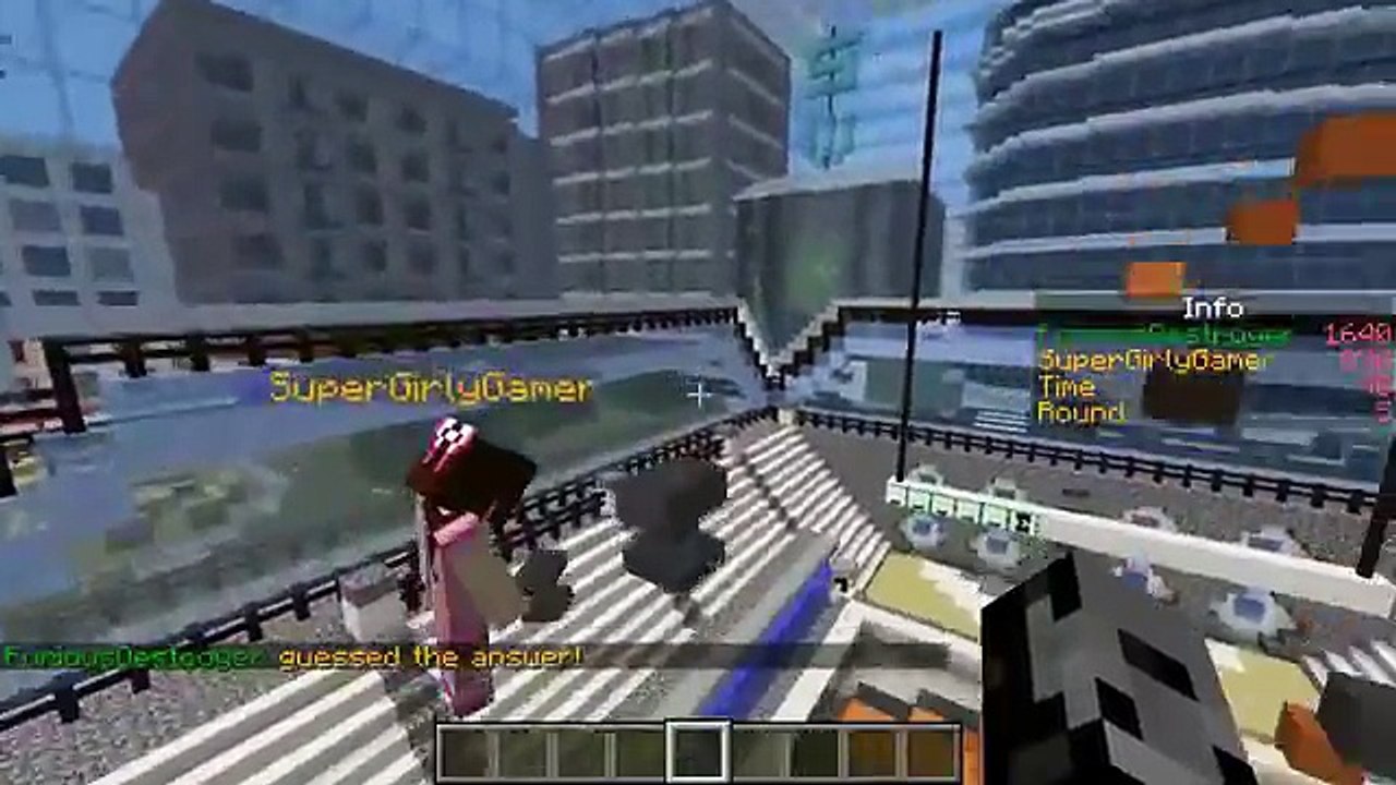 Minecraft PAT and JEN: POPULARMMOS WHAT BLOCK IS THAT? (RANDOM PICTURE DROPPER!) Mini-Game