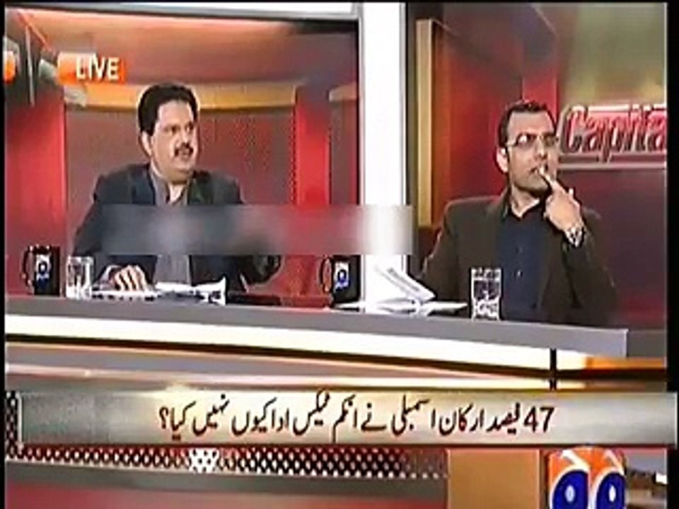 capitan talk hamid mir on tax difference debate umer chemma blame politician