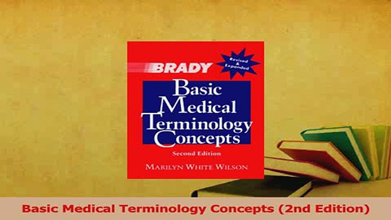 Download  Basic Medical Terminology Concepts 2nd Edition Ebook Online