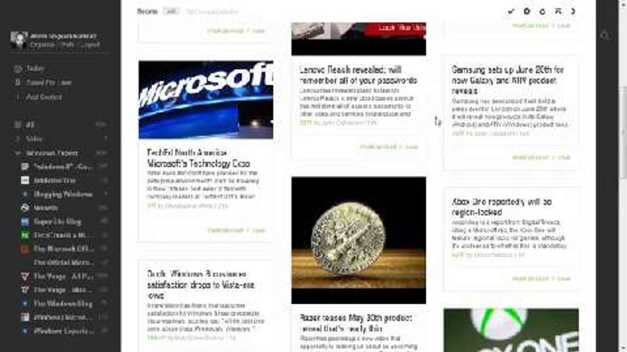 Así es como funciona Feedly