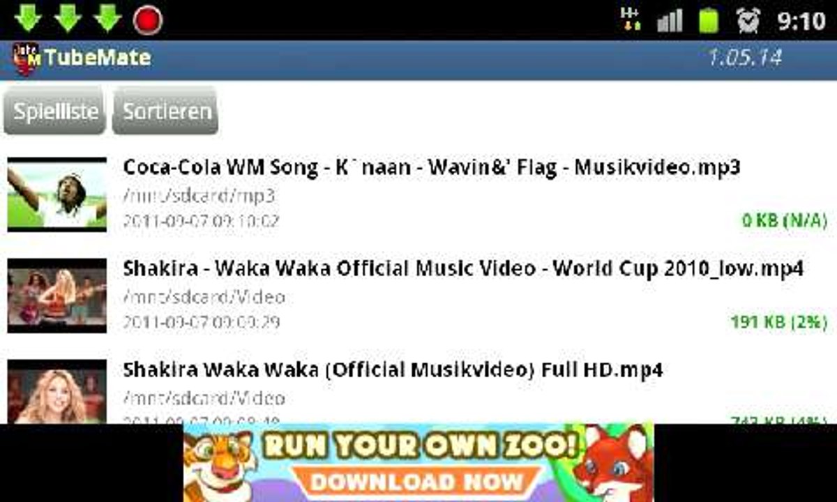 TubeMate YouTube Downloader - Überblick