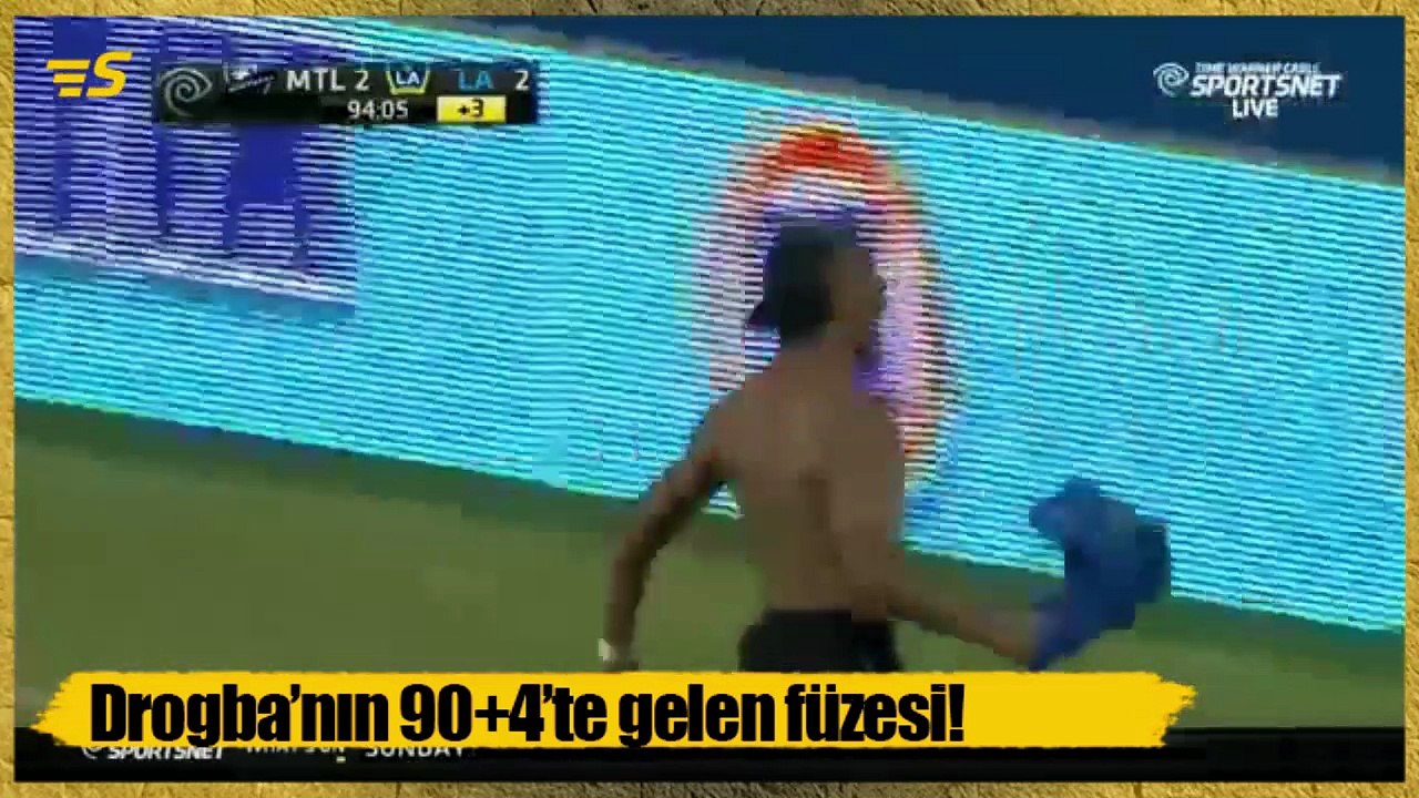 Drogba 90+4'te frikikten attı