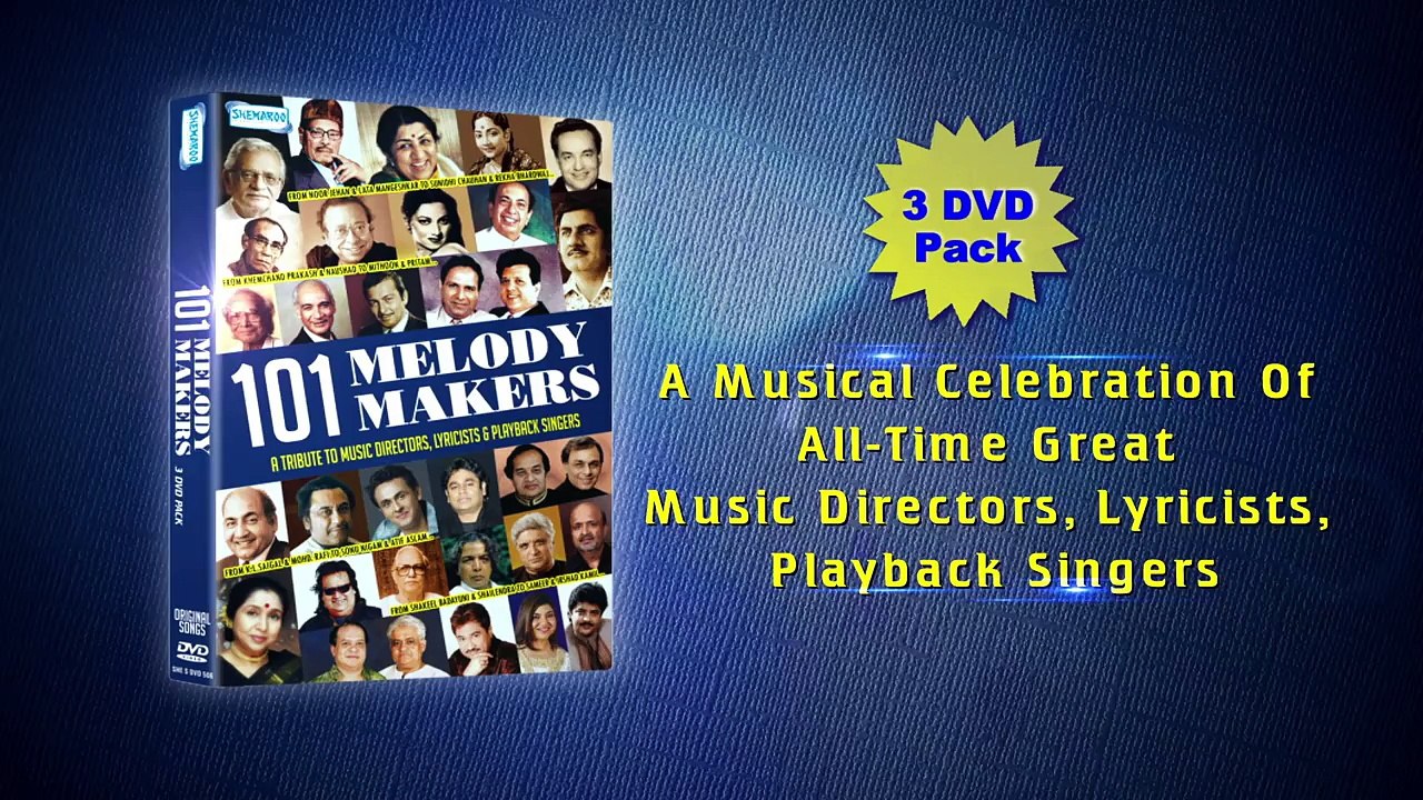 101 Kishore Kumar Hits 3 DVD Pack - Song Compilation