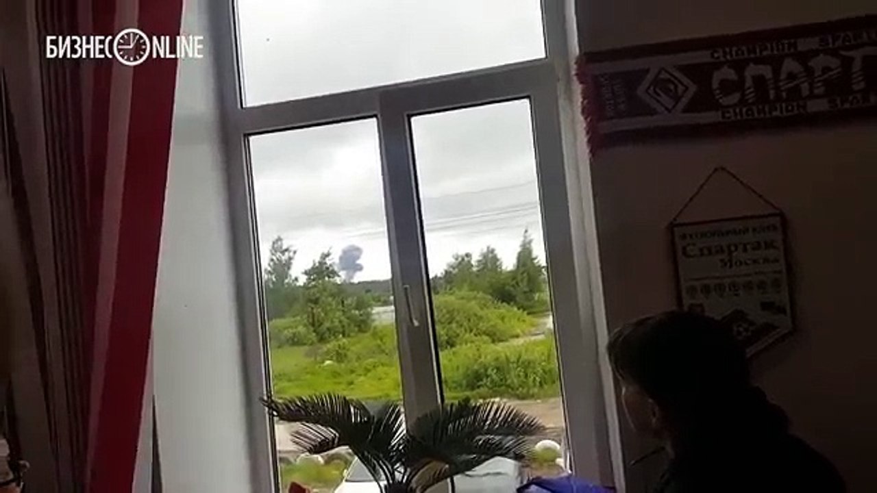 В Подмосковье потерпел крушение Су-27