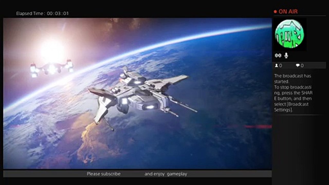 Chill night broadcasting