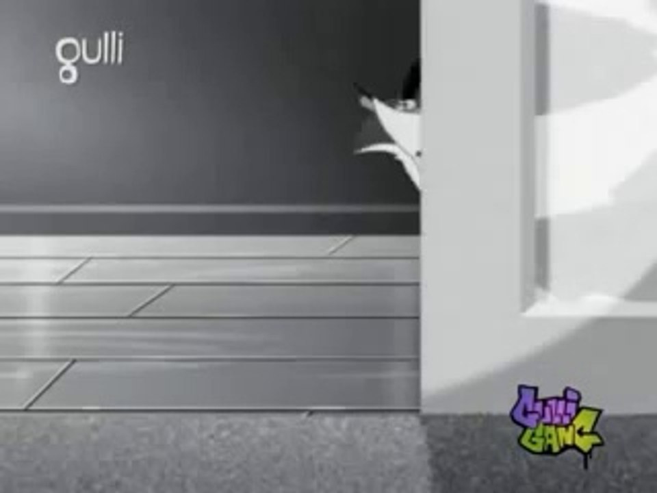 Oggy and Cockroaches - Black and White