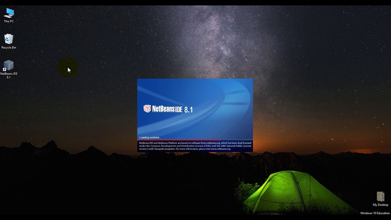 First Java project in NetBeans