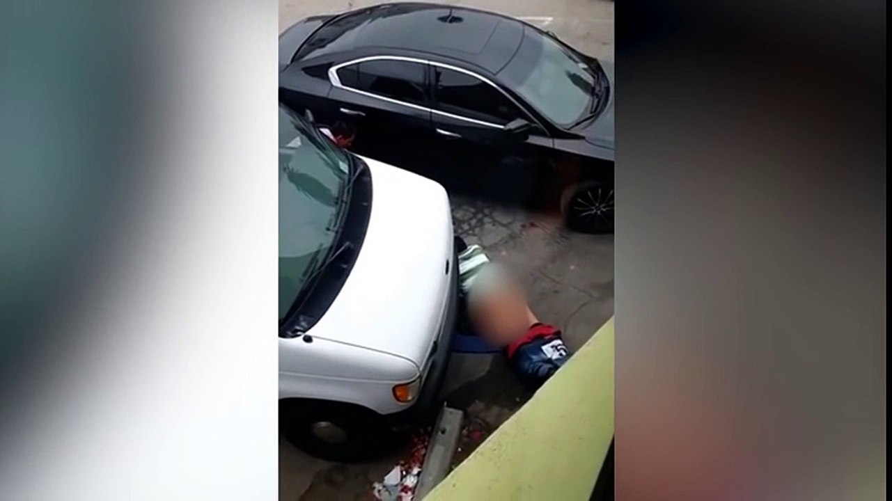 Ce moment étrange où un homme est pris sur le vif