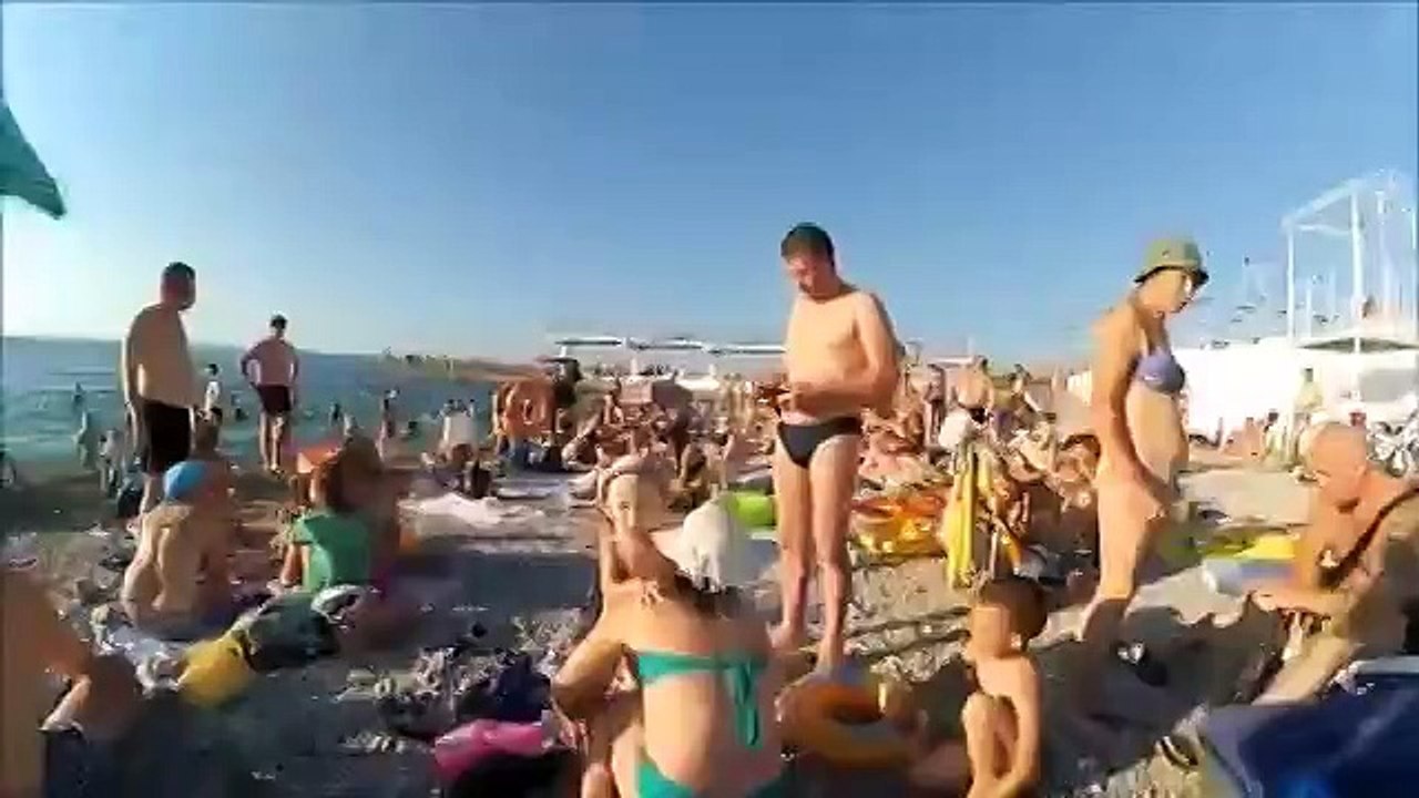 Крым. Севастополь. Пляж Парк Победы