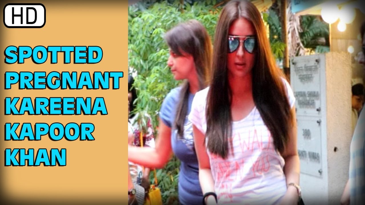 SPOTTED: Pregnant Kareena Kapoor Khan