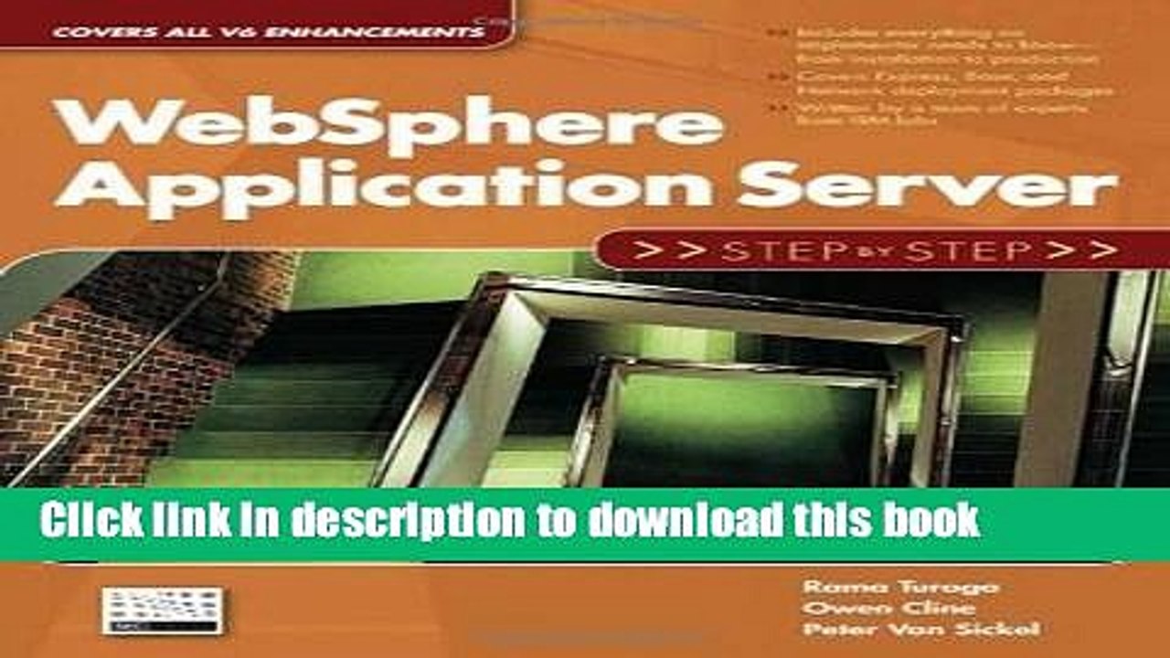 Download WebSphere Application Server: Step by Step (Step-by-Step series)  Ebook Free