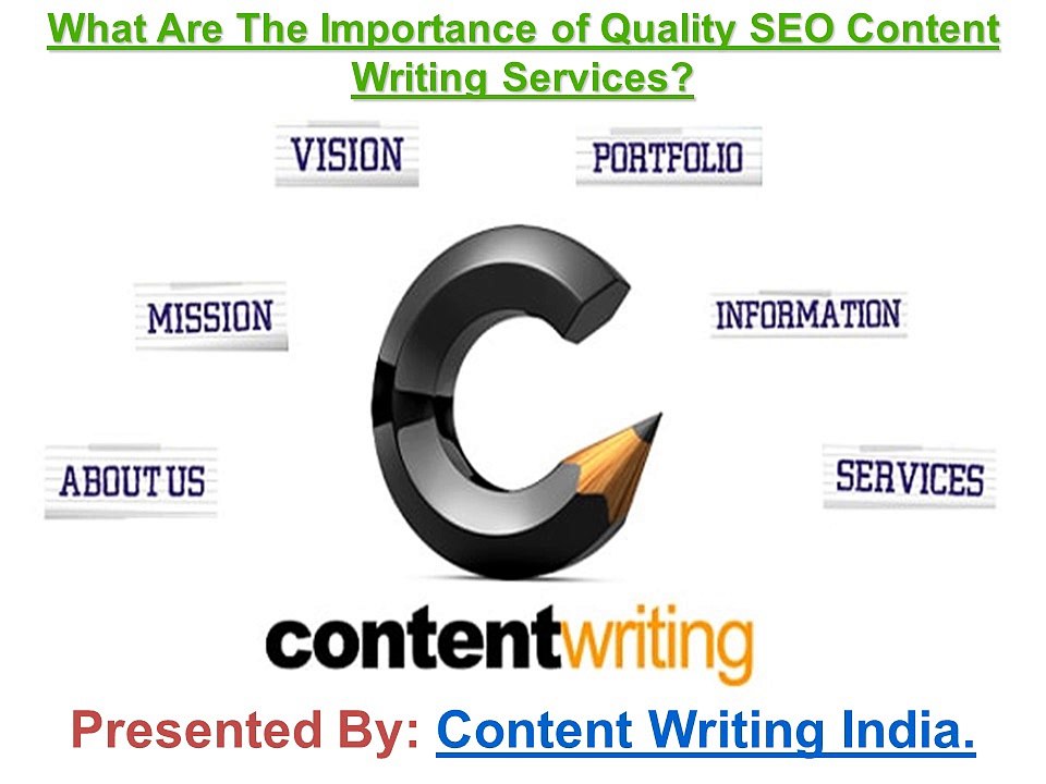 What Are The Importance of Quality SEO Content Writing Services?