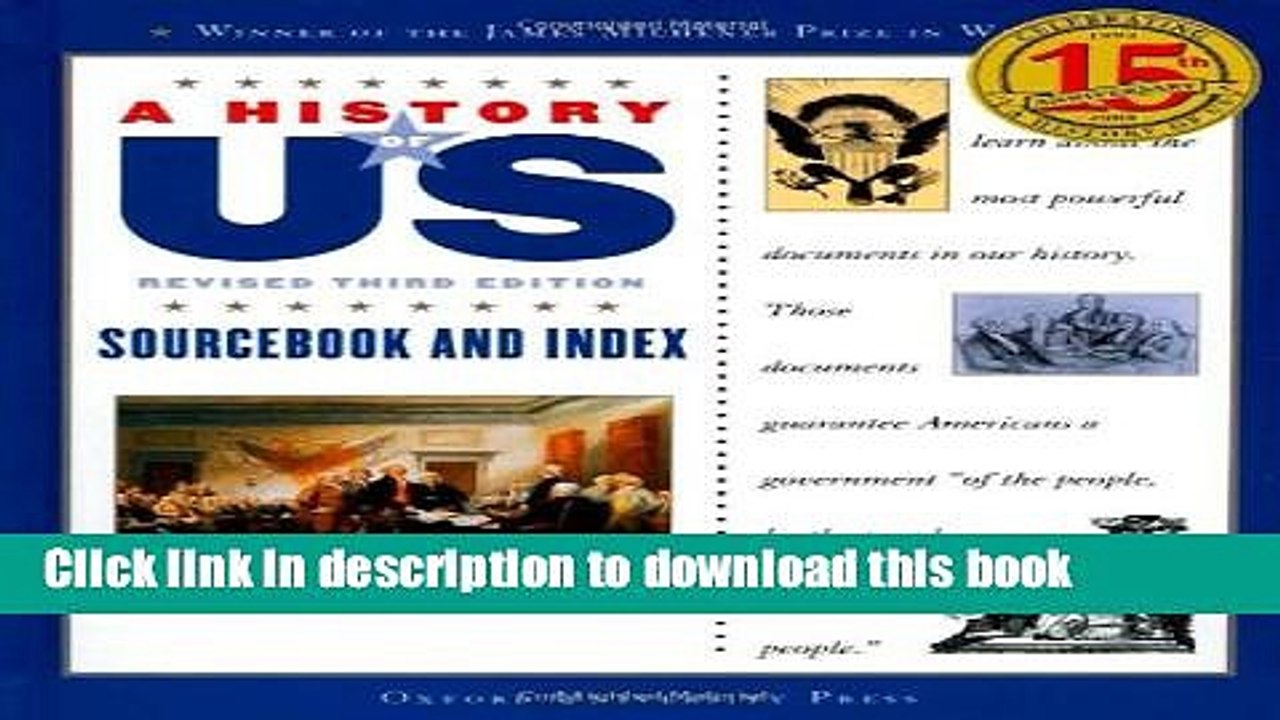 Ebook A History of US: Sourcebook and Index: A History of US Book Eleven Free Online