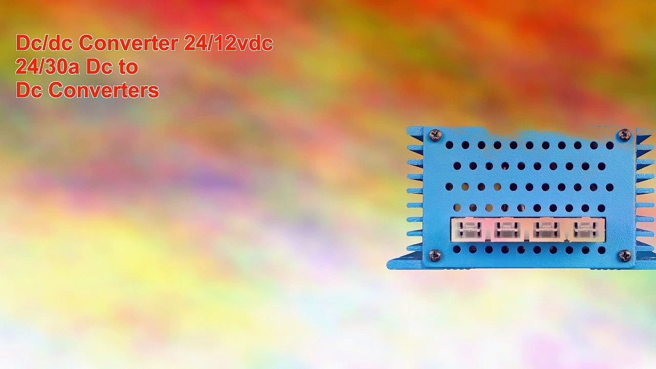 Dc/dc Converter 24/12vdc 24/30a Dc to Dc Converters