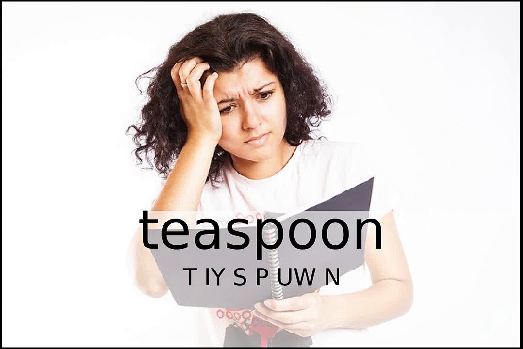 Master the Correct Pronunciation of 'Teaspoon' 🍽️