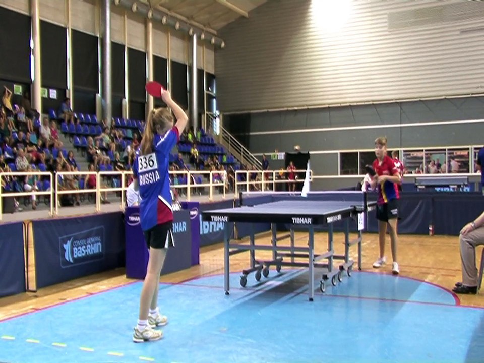 TENNIS DE TABLE-EURO MINI CHAMP'S-FINALE GIRLS 2004