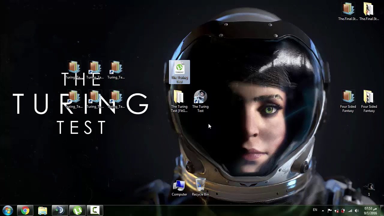 حصريا شرح : تحميل وثتبيت لعبة The Turing Test بأقل حجم ( 2.76 جيجه ) برابط مباشرمقسم وتورنت :)