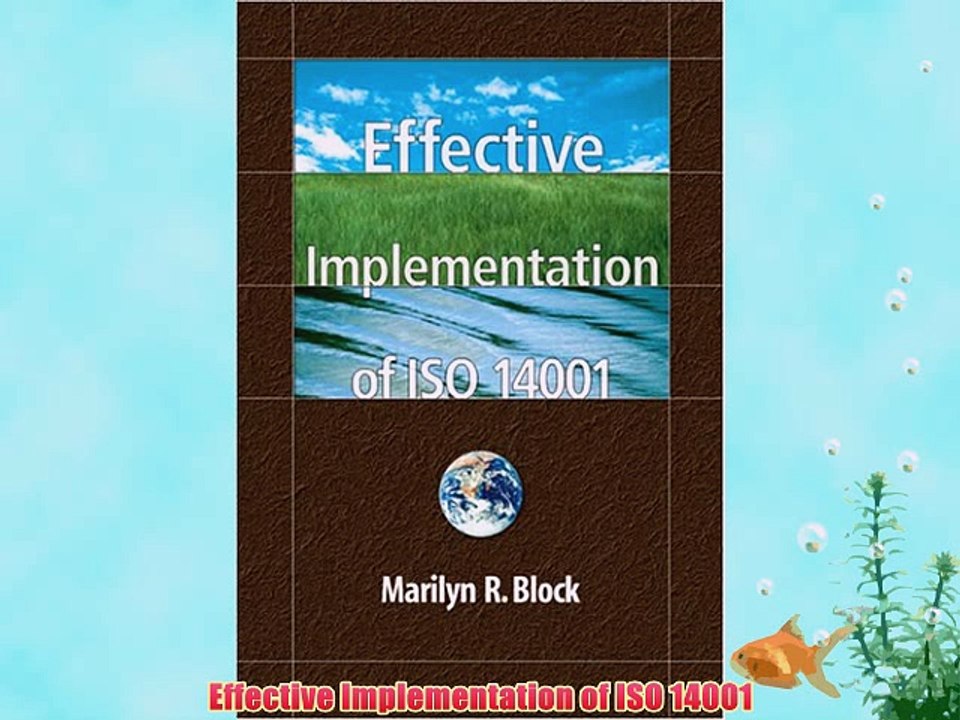 [PDF] Effective Implementation of ISO 14001 Popular Colection