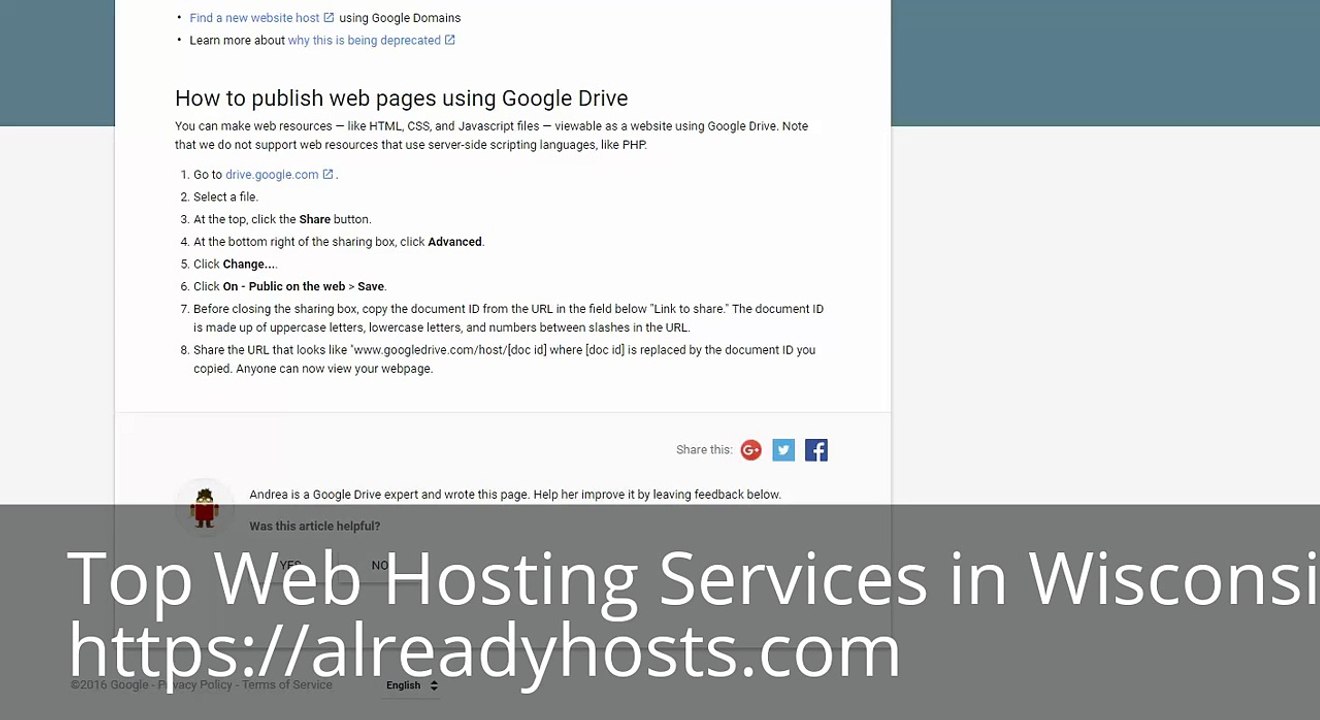 Best Web Hosting in Wisconsin