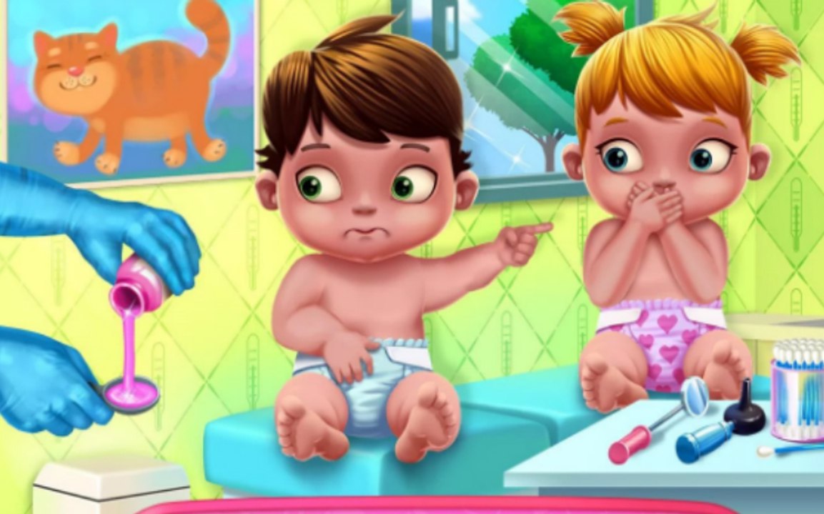 Play with Baby Twins - Terrible Two