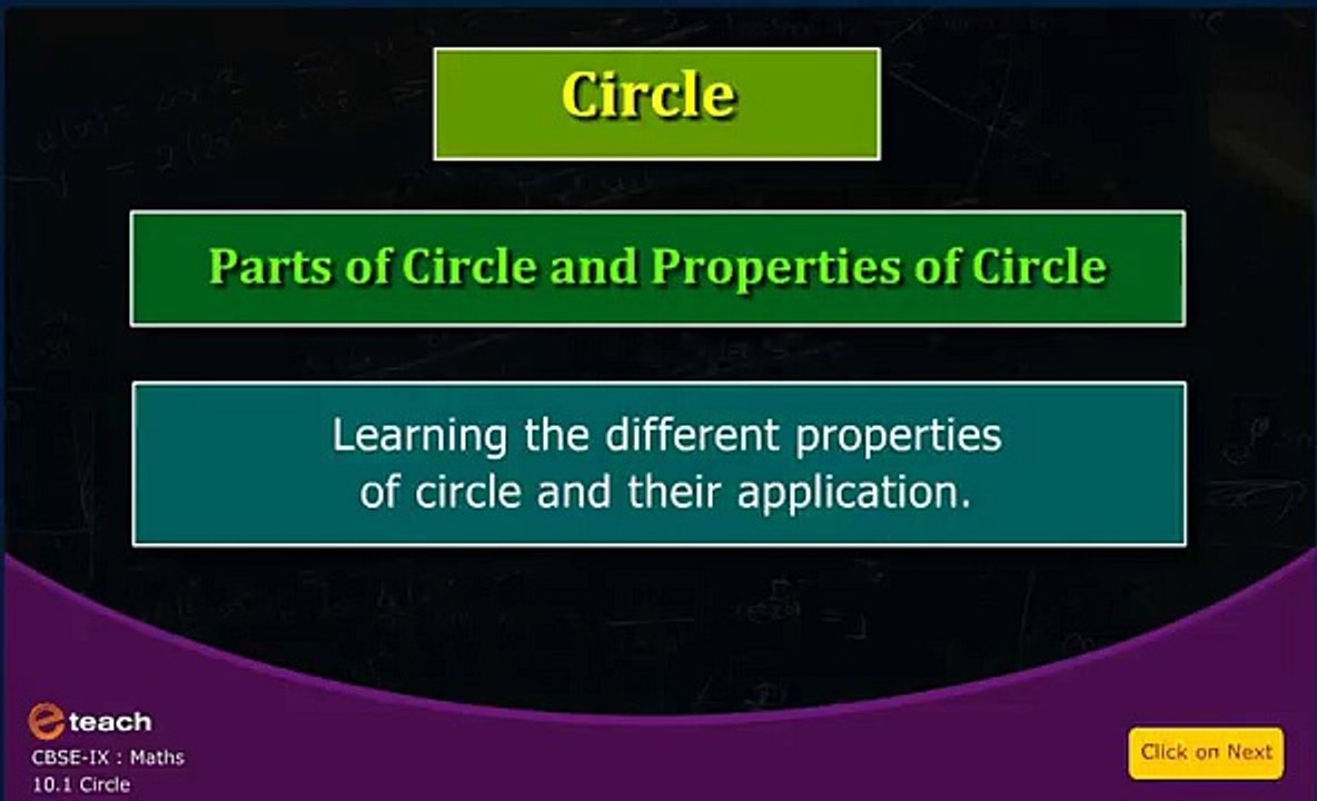 CBSE Class 9: MATHS CIRCLES