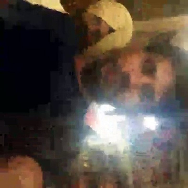 Amarinder Singh and Raja Warring Protest in Punjab Assembly