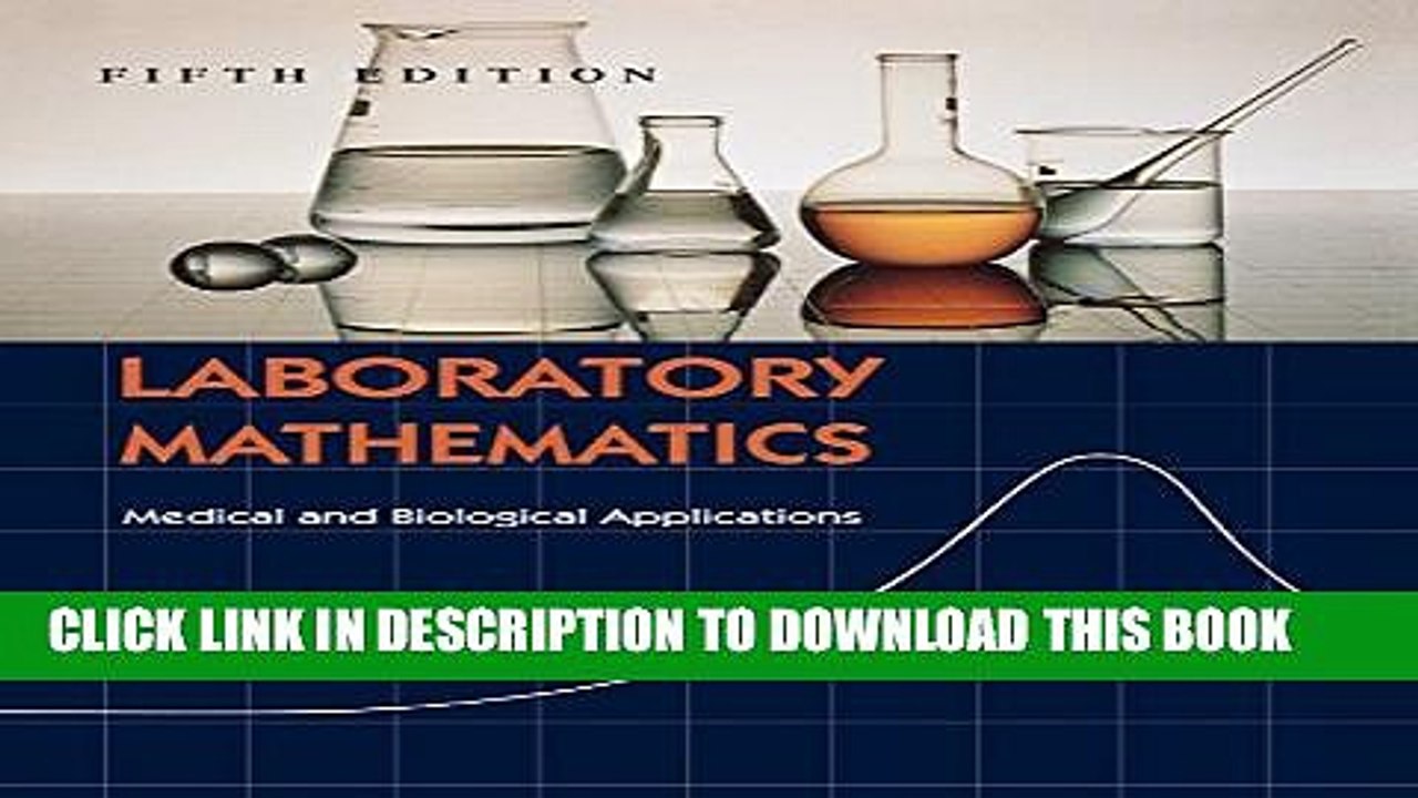 [PDF] Laboratory Mathematics: Medical and Biological Applications Popular Colection