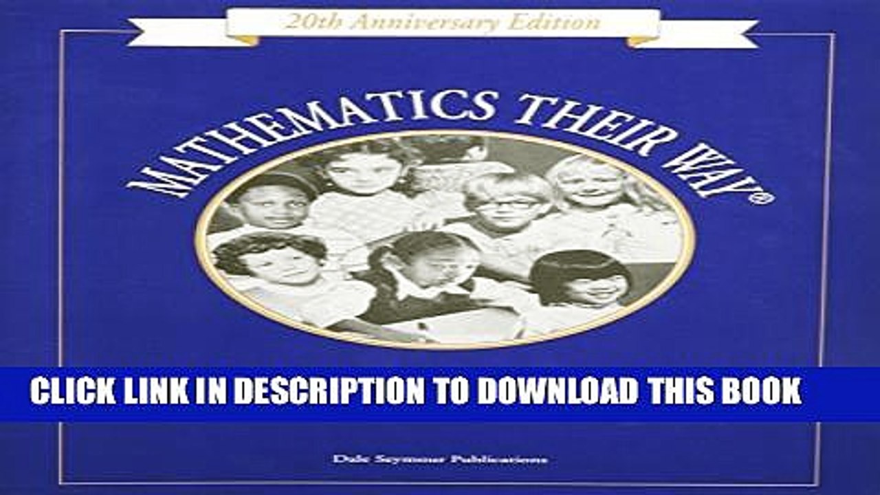 [PDF] Mathematics Their Way: An Activity-Centered Mathematics Program for Early Childhood