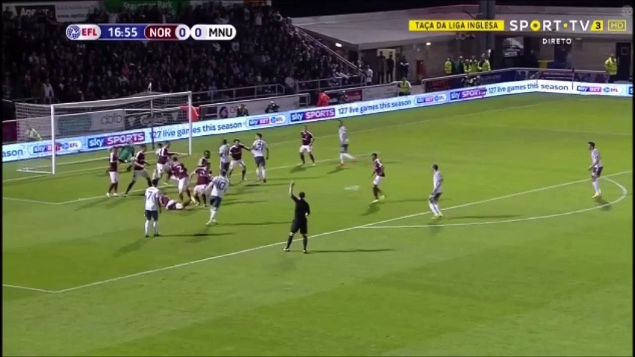 Michael Carrick | Northampton 0 - 1 Manchester United