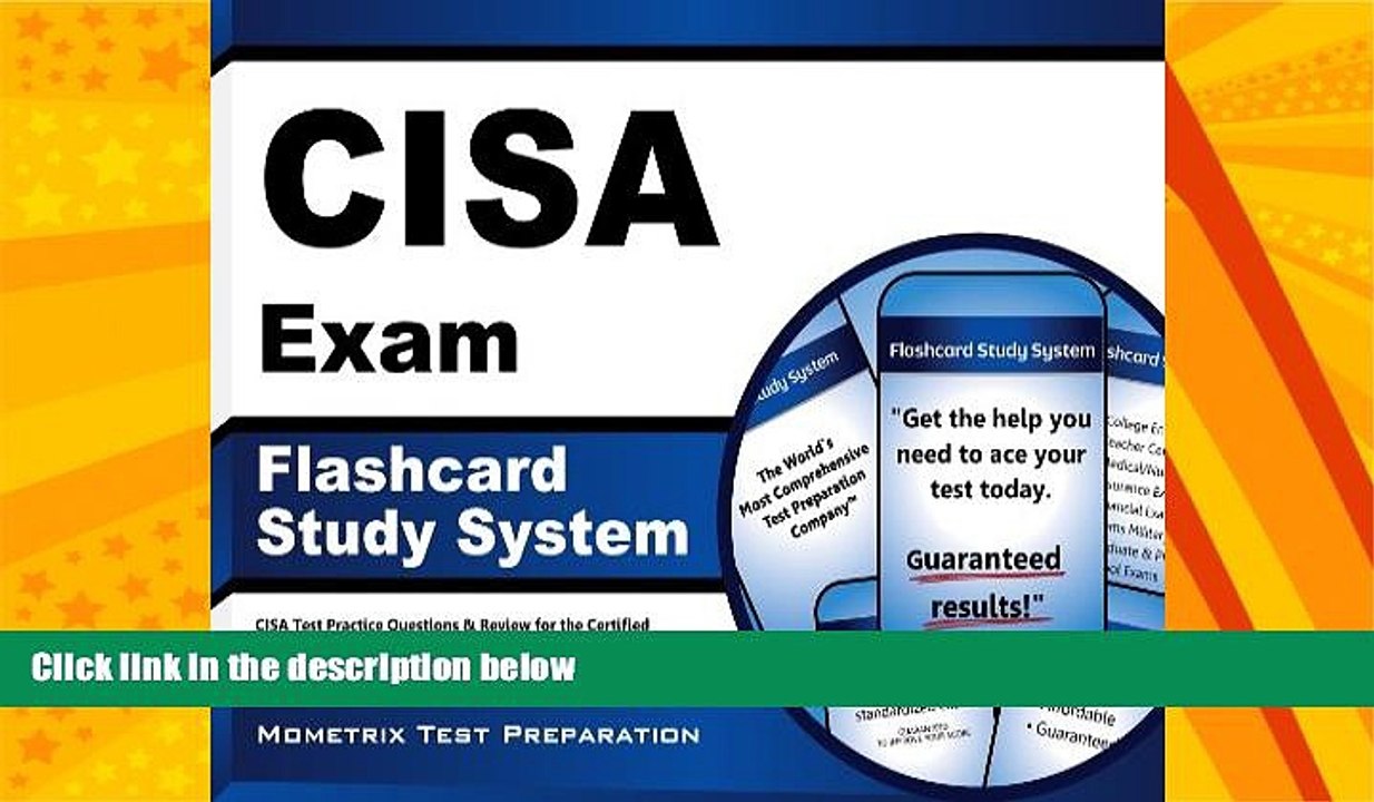 Big Deals  CISA Exam Flashcard Study System: CISA Test Practice Questions   Review for the