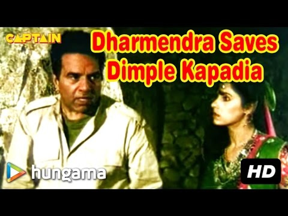 Dharmendra Saves Dimple Kapadia | Dharmendra | Dimple | Aditya Pancholi | Sonam | Movie