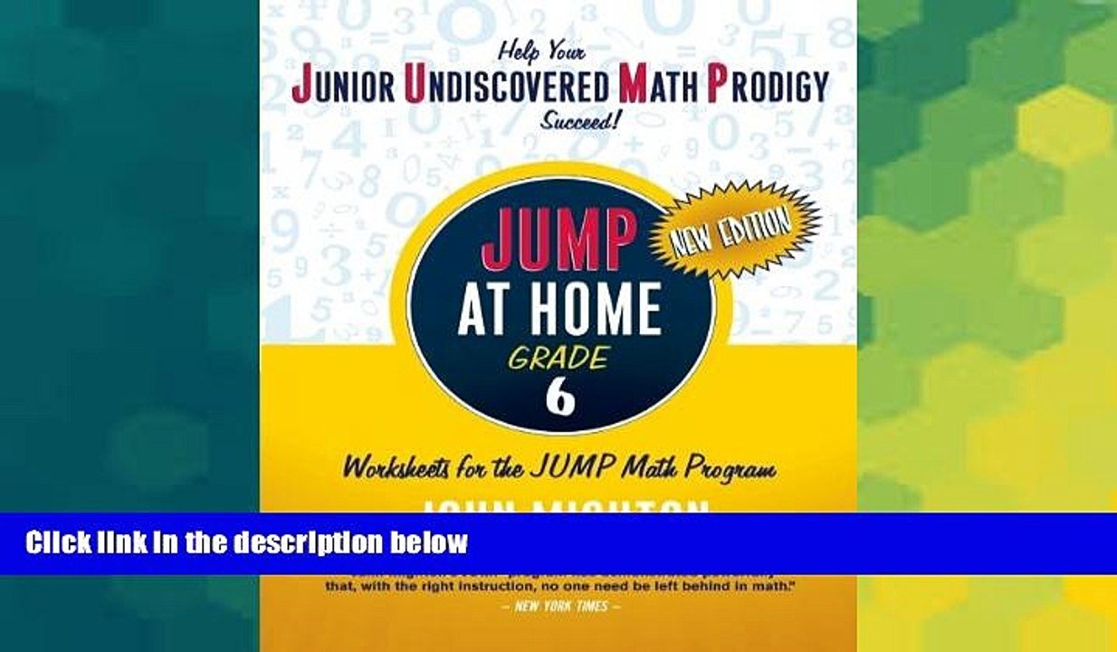 Big Deals JUMP at Home Grade 6: Worksheets for the JUMP Math Program Best Seller Books Best Seller