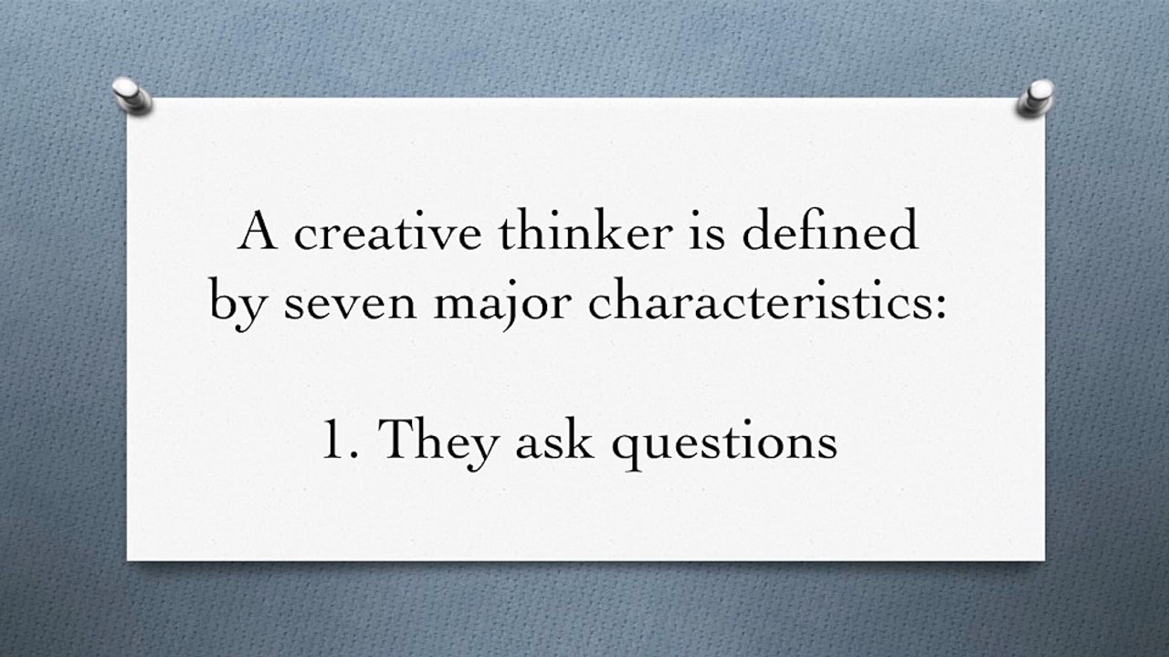Creative-Thinker-Definition