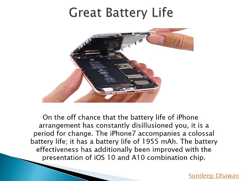 Reasons to buy iphone7- Sundeep Dhawan