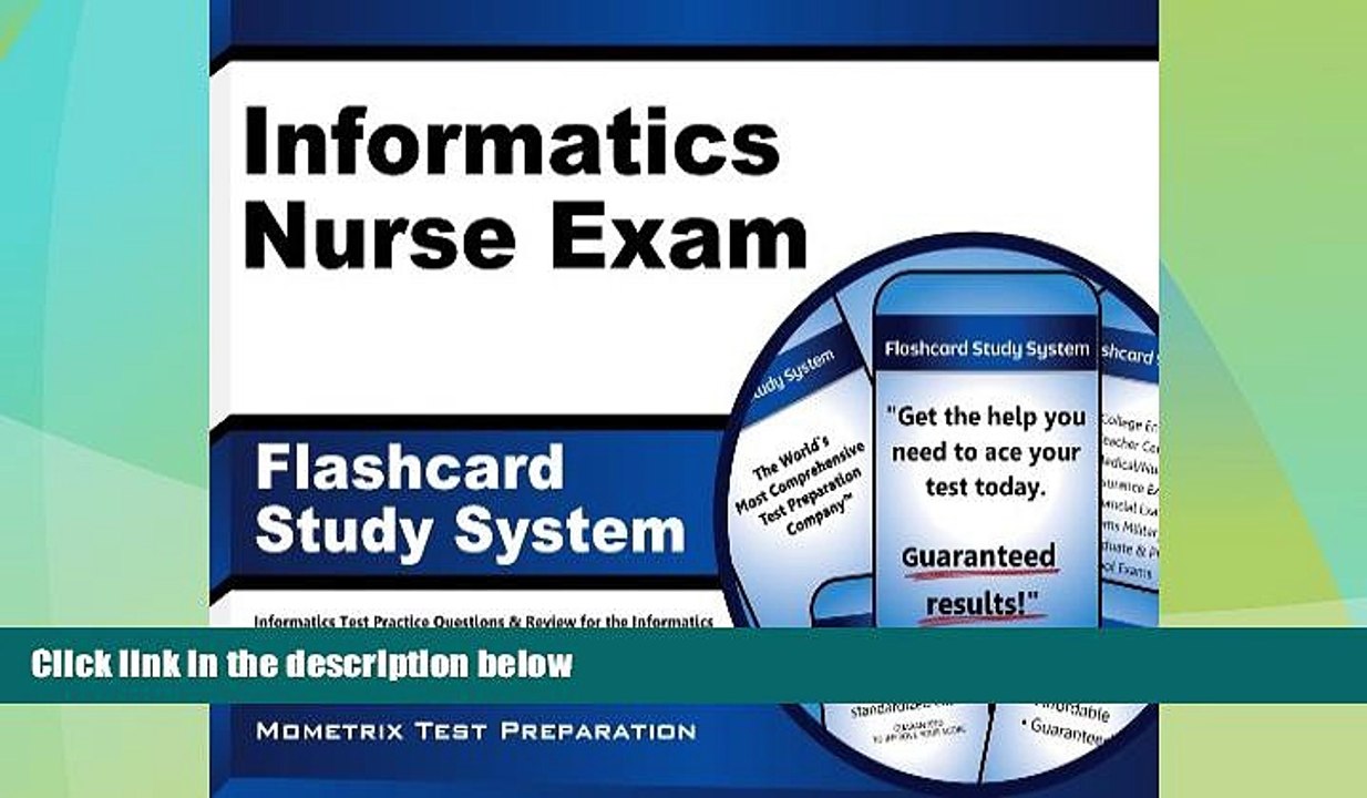 Big Deals  Informatics Nurse Exam Flashcard Study System: Informatics Test Practice Questions
