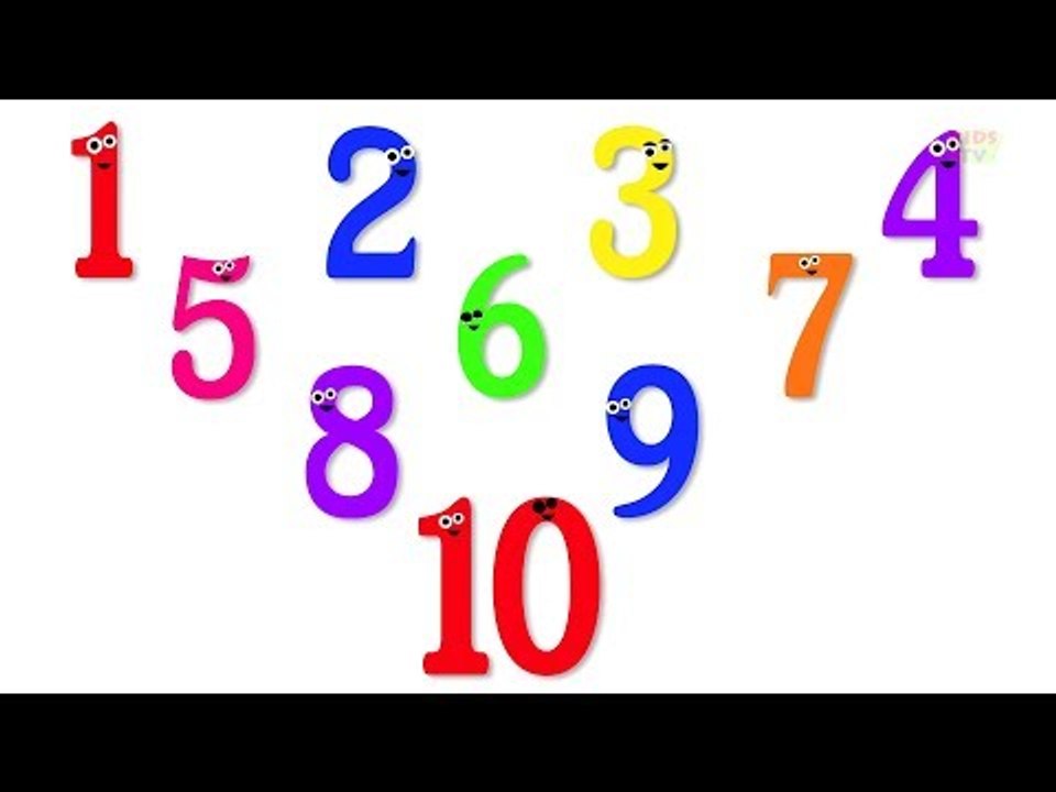 Numbers Song | Ten Little Numbers