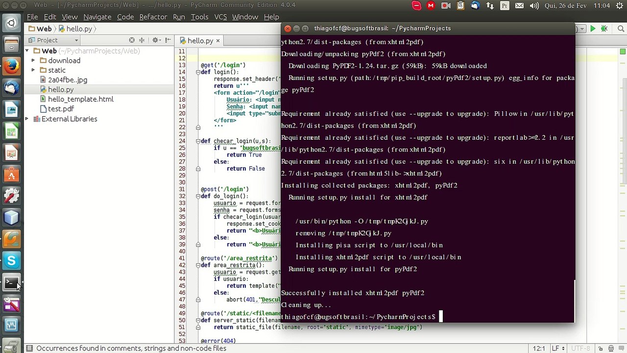 Python - Relatórios em PDF