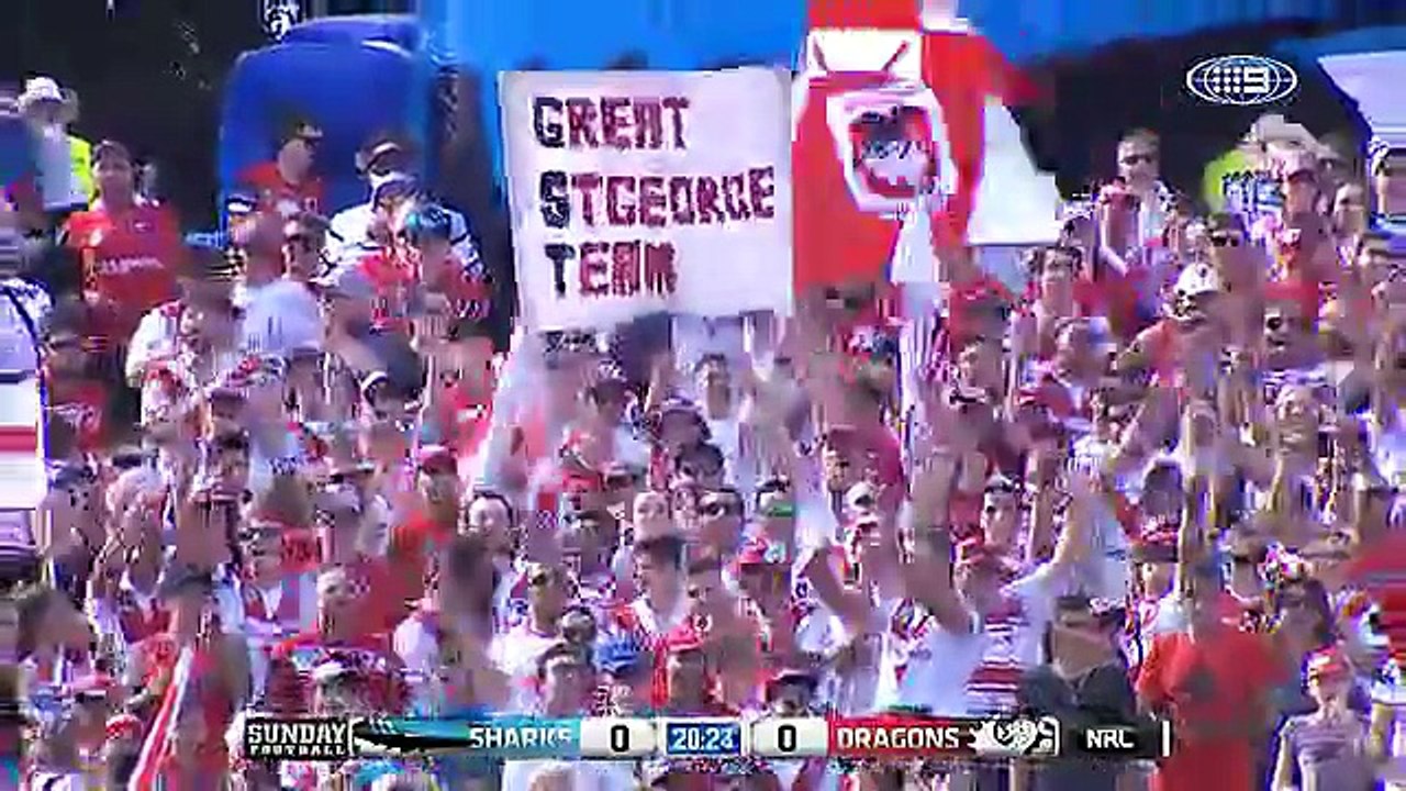 NRL 2016 Round 2- Dragons vs Sharks Highlights