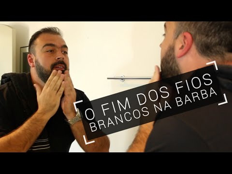 Como cobrir os fios brancos da barba